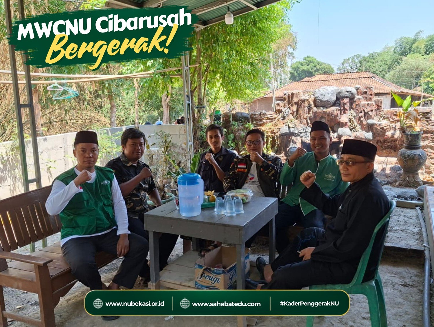 MWCNU Cibarusah Salurkan Ribuan Liter Air Bersih untuk Warga di Empat Titik